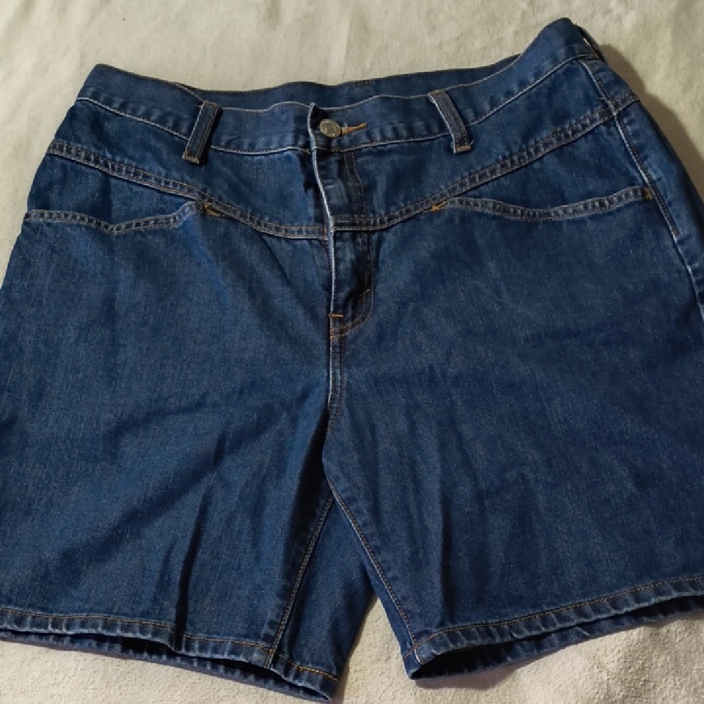 Levi's Dark Blue Denim Shorts